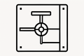 Can you make it look more like the last image? A single bar for a handle please. 