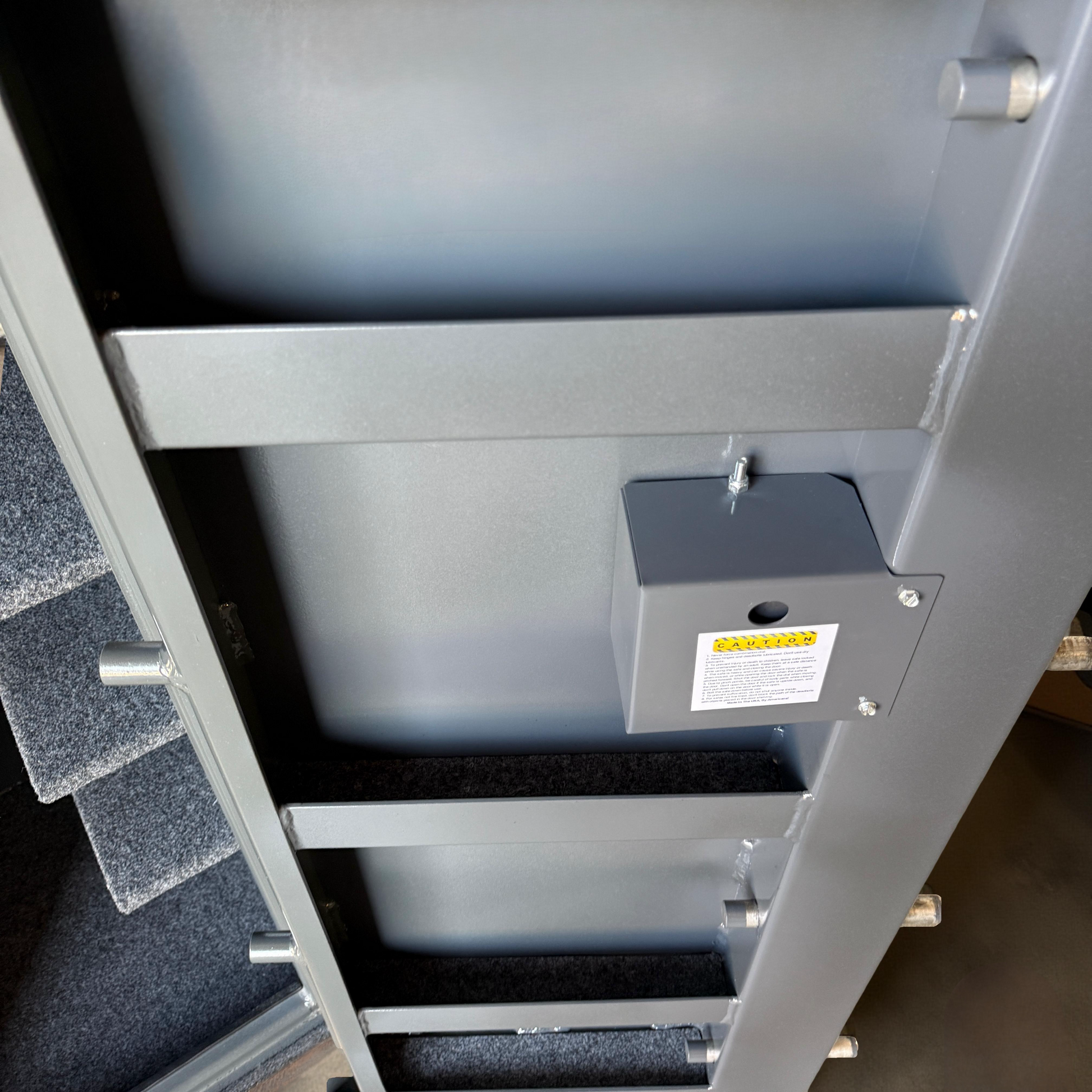 gun safe door shelving