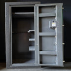 open interior shot of gun safe that is not fire lined