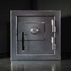 front view of pistol safe