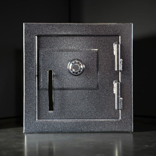 front view of pistol safe