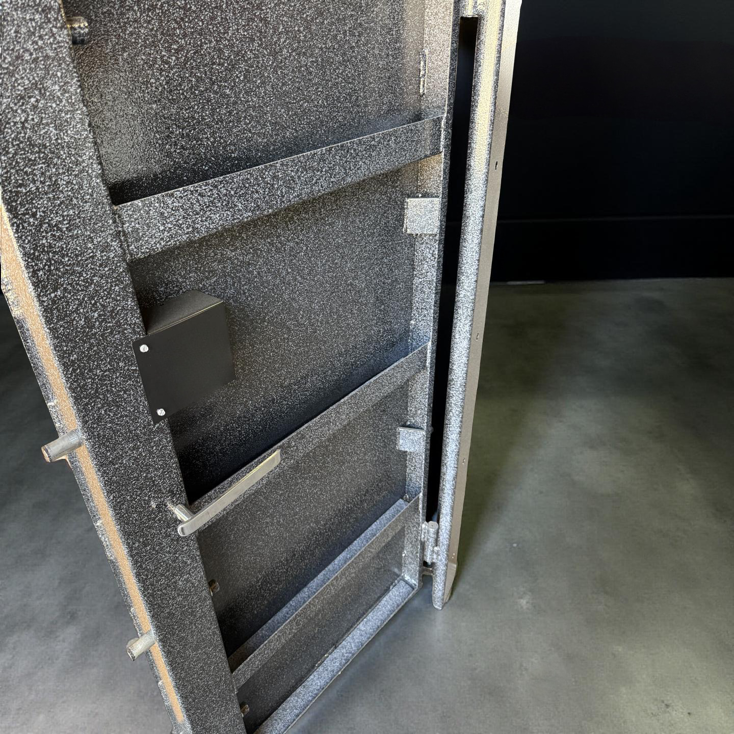 vault door shelves