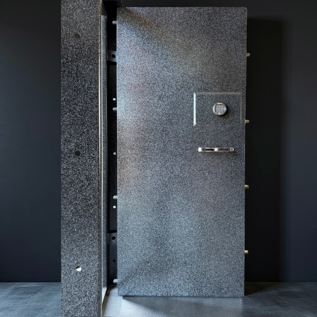 vault door unmounted